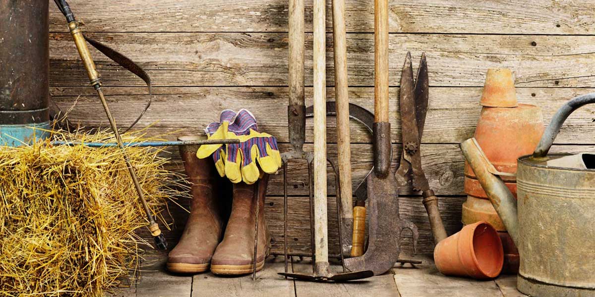 Les outils du jardinier
