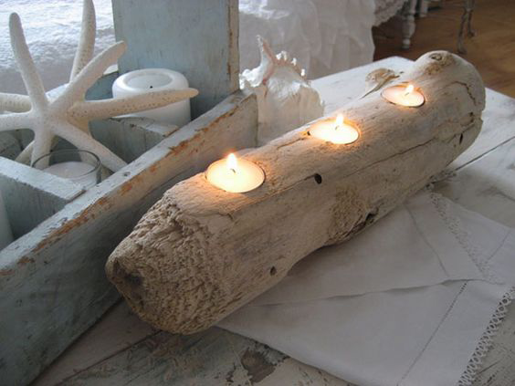 Le bois flotté pour une décoration inspirée du jardin !